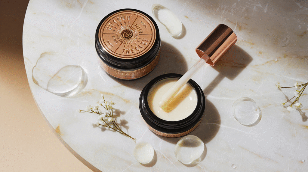 Baume efficace Sisley pour le contour des yeux et des lèvres avec spatule d'application