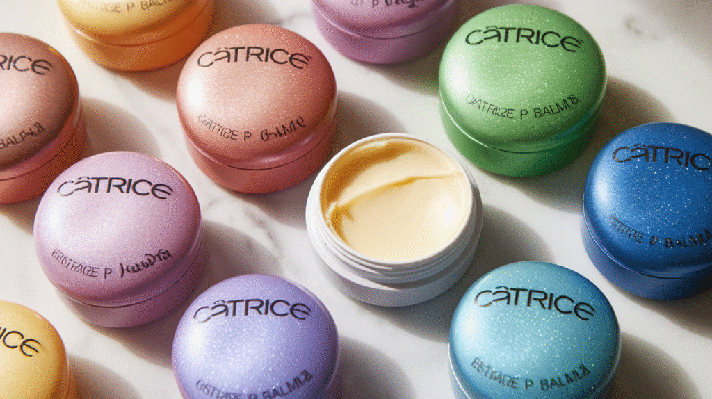 Baumes à lèvres colorés Catrice avec texture beurrée et fini brillant