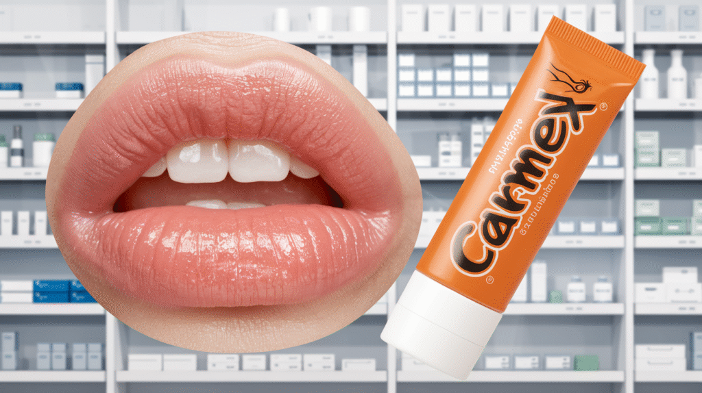 Baume repulpant Carmex et ses points de vente